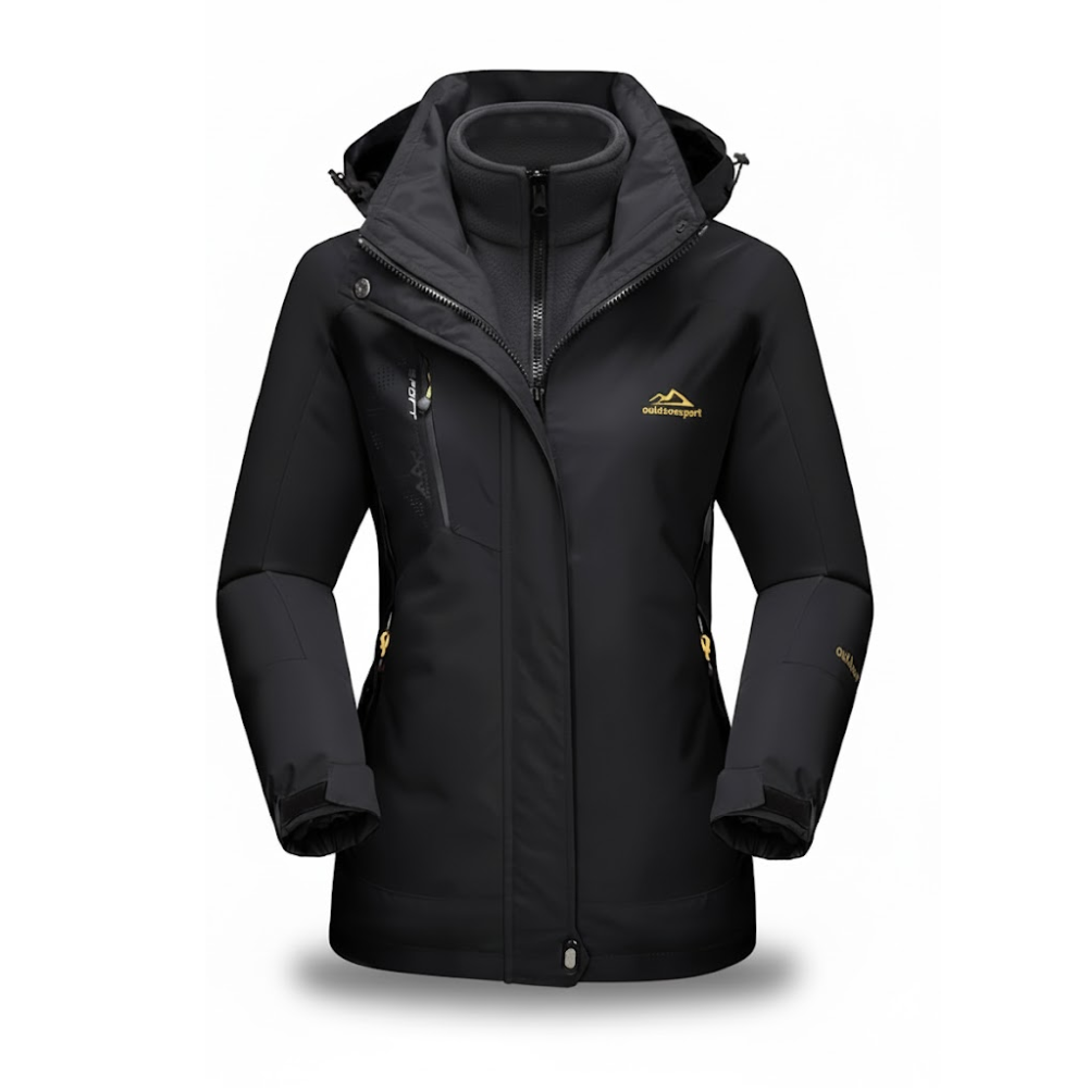 Premium Women’s 3-in-1 Waterproof Winter Jacket
