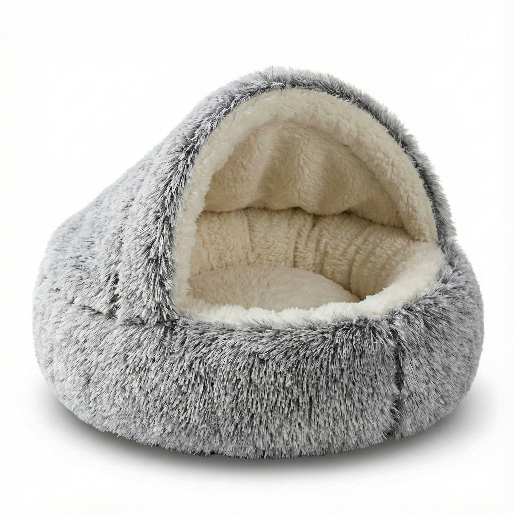 Premium 2-in-1 Pet Bed Pillow - Plush Comfort for Dogs & Cats