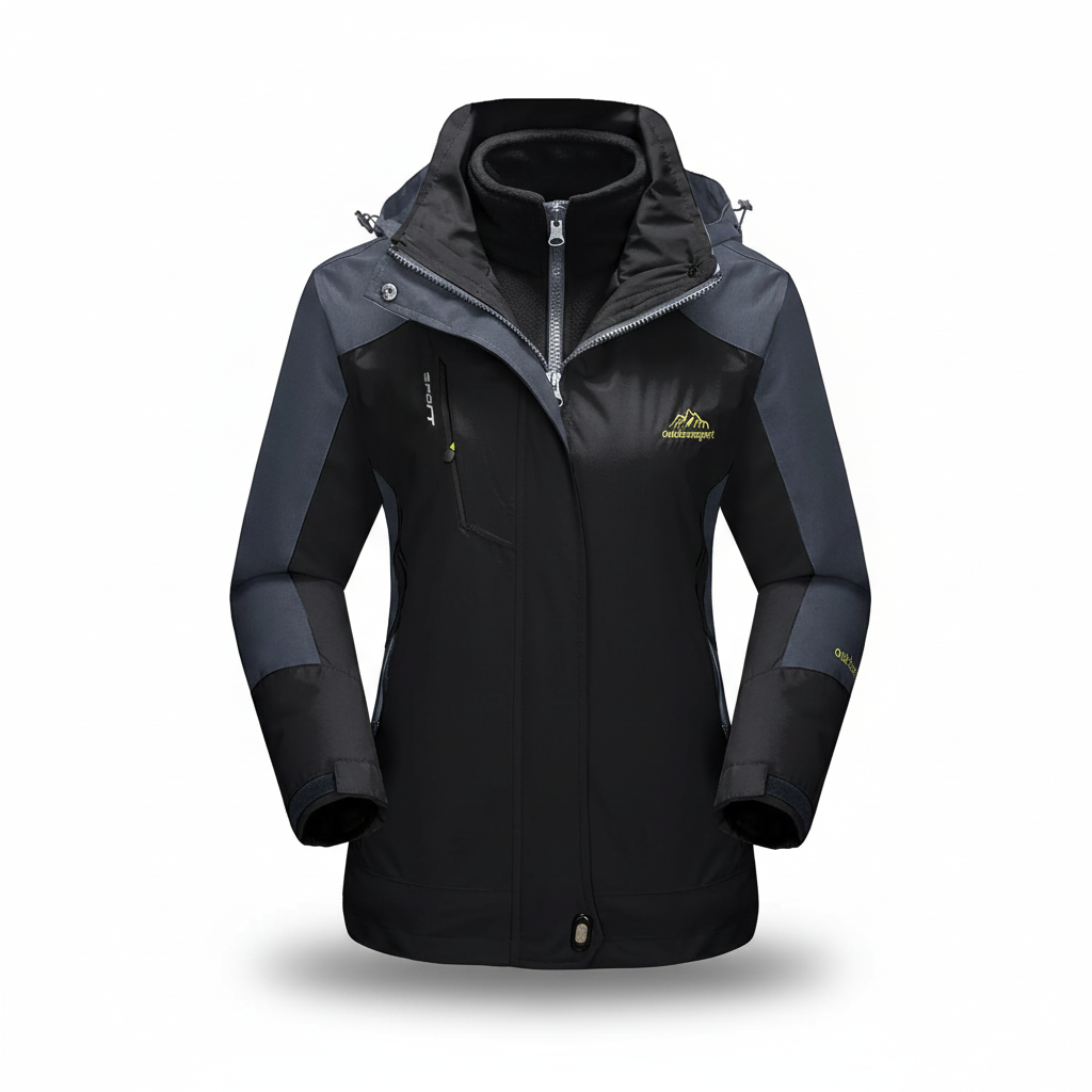 Premium Women’s 3-in-1 Waterproof Winter Jacket