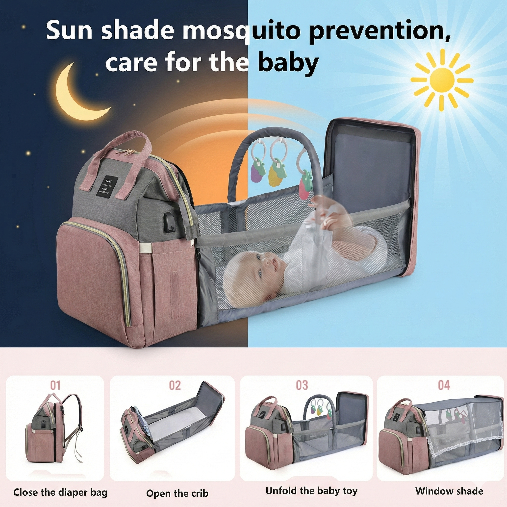 Baby Traveler - Premium Diaper Bag