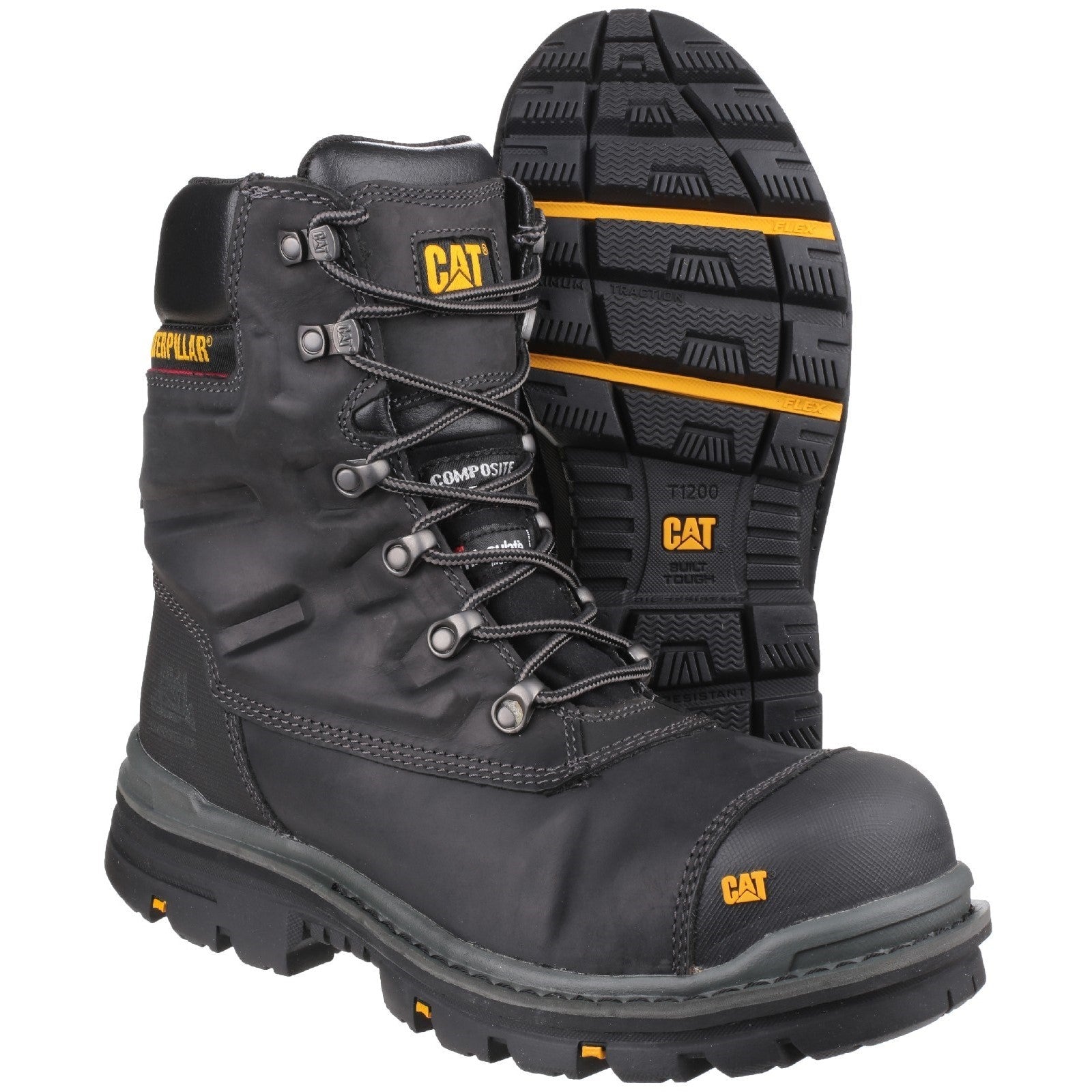 Premier Waterproof Safety Boot Black
