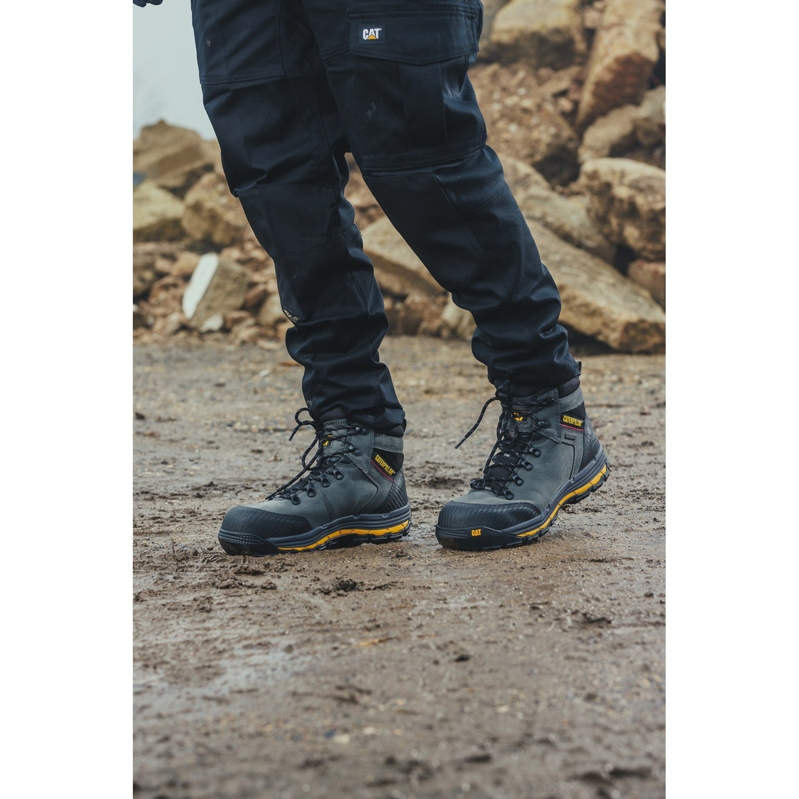 Munising Safety Boot Dark Shadow